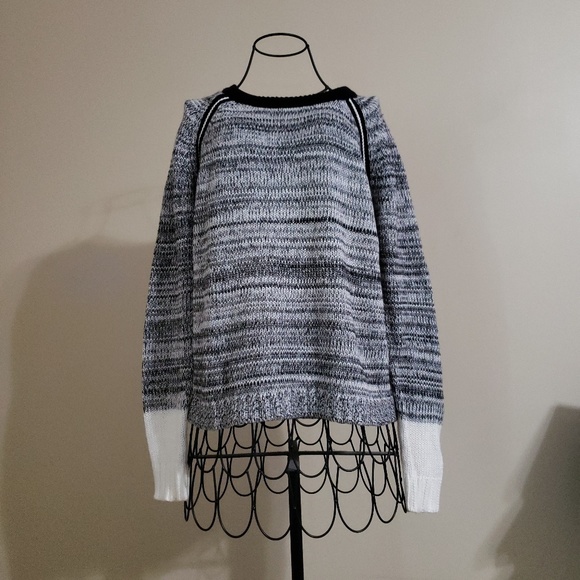 Lilla P Sweaters - Lilla P Marled Cashmere Blend Sweater Stretch